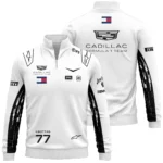 2026 Valtteri Bottas Cadillac F1 Team Apparel Quarter Zip Sweatshirt BLVA9326VB4QZS