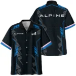 Alpine F1 Teamwear Hawaiian Shirt BLVA5326A1ALPHW