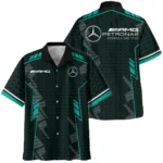 Mercedes F1 Teamwear Hawaiian Shirt BLVA5326A1MERHW