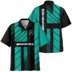 Mercedes F1 Teamwear Hawaiian Shirt BLVA5326A2MERHW