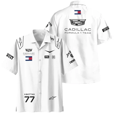 2026 Valtteri Bottas Cadillac F1 Team Apparel Hawaiian Shirt BLVA9326VB4HW