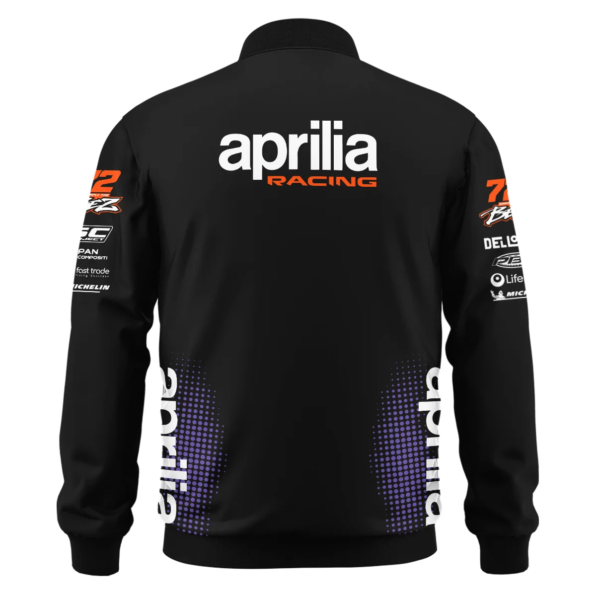 2026 Marco Bezzecchi Aprilia Racing Moto GP Teamwear Bomber BLGP26326A1BB 2026 Marco Bezzecchi Aprilia Racing Moto GP Teamwear Bomber BLGP26326A1BB