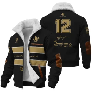 1985 Ayrton Senna John Player Special – Lotus Renault Winter Fleece Jacket BL3725A1WFJ