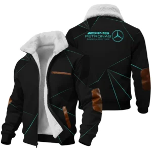 Mercedes F1 Teamwear Bomber BL8326A1MERBB Mercedes F1 Teamwear Bomber BL8326A1MERBB