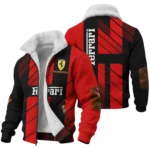 Fanwear Ferrari F1 Teamwear Fleece Jacket BLVA5326A2FRRFJ - Style For Fan