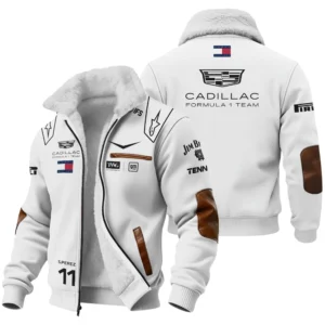 2026 Sergio Perez Cadillac F1 Team Apparel Bomber BLVA9326SP4BB