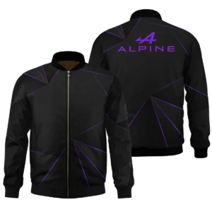 Alpine F1 Teamwear Zipper Hoodie BL8326A1ALPZHD