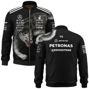 2026 Mercedes x Y-3 Japan GP F1 - Fleece Jacket BLMER18326A2FJ