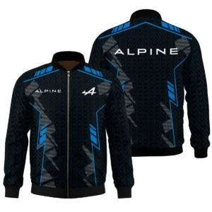 Alpine F1 Teamwear Zipper Hoodie BLVA5326A1ALPZHD