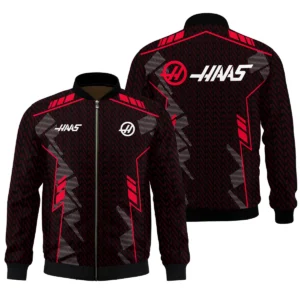 Haas F1 Teamwear Zipper Hoodie BLVA5326A1HAASZHD