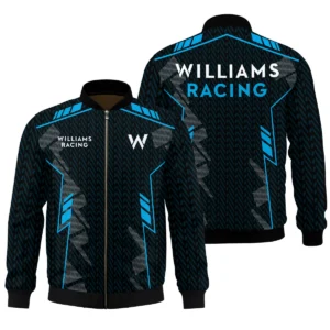 Williams F1 Teamwear Zipper Hoodie BLVA5326A1WILZHD