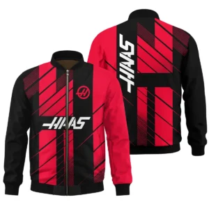 Haas F1 Teamwear Zipper Hoodie BLVA5326A2HAASZHD