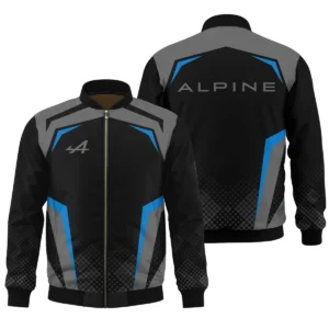 Alpine F1 Teamwear Zipper Hoodie BLVA5326A3ALPZHD