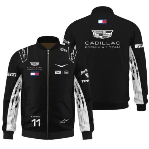 2026 Sergio Perez Cadillac F1 Team Apparel Zipper Hoodie BLVA9326SP3ZHD