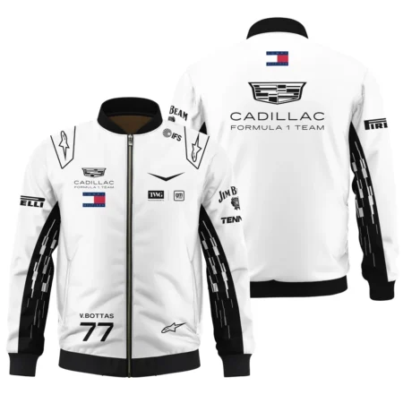 2026 Valtteri Bottas Cadillac F1 Team Apparel Bomber BLVA9326VB4BB