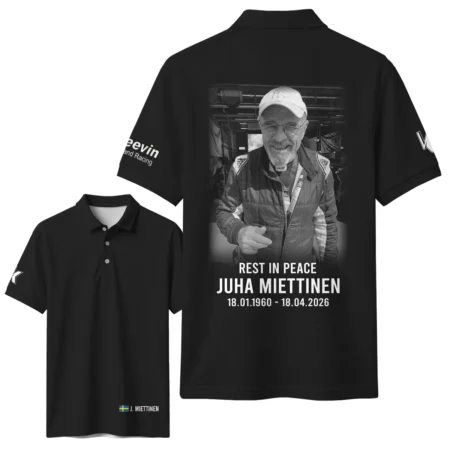 In Loving Memory - Rest In Peace - Juha Miettinen 24hNBR Nurburgring Racing Polo Shirt