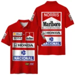 From 1988 to 2026 Lando Norris McLaren F1 Golden Era Polo Shirt BLNR3426A1PL