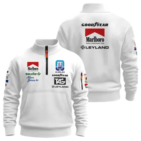1980 WDC Alan Jones Williams F1 Sweatshirt Zipper BLAJ5426A2SHZ