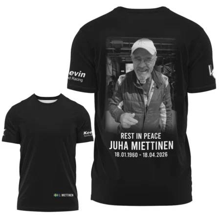 In Loving Memory - Rest In Peace - Juha Miettinen 24hNBR Nurburgring Racing T-Shirt