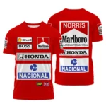 From 1988 to 2026 Lando Norris McLaren F1 Golden Era T-Shirt BLNR3426A1TS