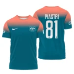 Australia Match Away 2026/27Jersey x Oscar Piastri Formula 1 T-Shirt BLOP17426A1TS