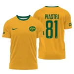 Australia Match Home 2026/27Jersey x Oscar Piastri Formula 1 T-Shirt BLOP17426A2TS