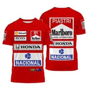 From 1988 to 2026 Oscar Piastri McLaren F1 Golden Era Quarter Zip Sweatshirt BLOP3426A1QZS