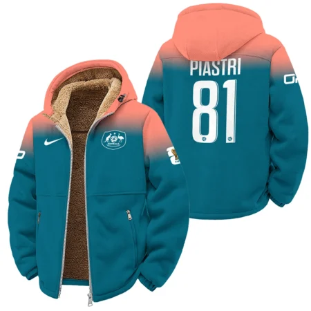 Australia Match Away 2026/27Jersey x Oscar Piastri Formula 1 Winter Fleece Jacket BLOP17426A1WFJ