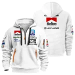 1980 WDC Alan Jones Williams F1 Hoodie Half Zip BLAJ5426A2HDF
