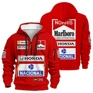 From 1988 to 2026 Lando Norris McLaren F1 Golden Era Sweatshirt Zipper BLNR3426A1SHZ