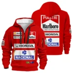 From 1988 to 2026 Oscar Piastri McLaren F1 Golden Era Hoodie Half Zip BLOP3426A1HDF