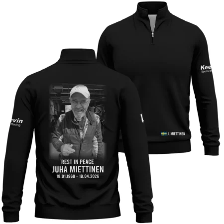 In Loving Memory - Rest In Peace - Juha Miettinen 24hNBR Nurburgring Racing Quarter Zip Sweatshirt