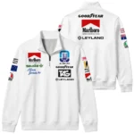 1980 WDC Alan Jones Williams F1 Quarter Zip Sweatshirt BLAJ5426A2QZS