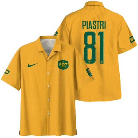 Australia Match Home 2026/27Jersey x Oscar Piastri Formula 1 Hawaiian Shirt BLOP17426A2HW